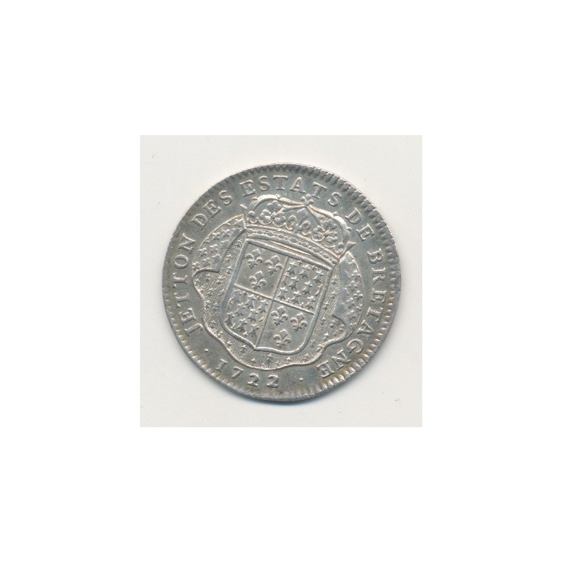 Jeton - Louis XV - États de bretagne - 1722