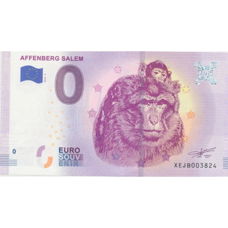 Billet 0€ - Allemagne - Afenberg salem - 2018-3 - N°3824
