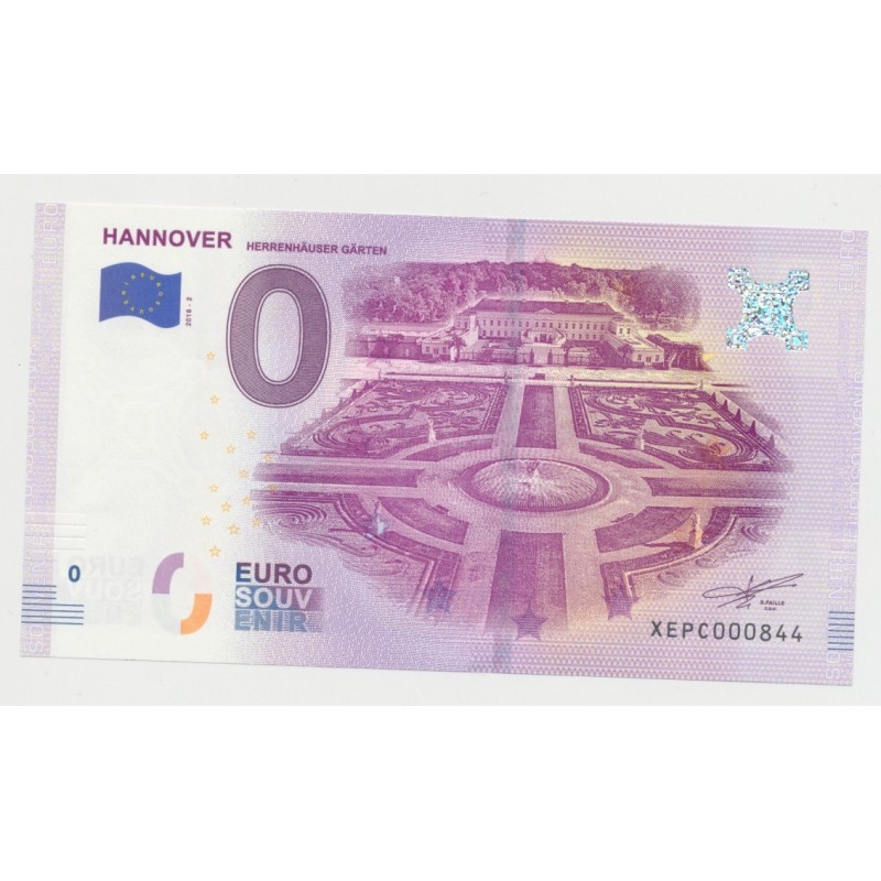 Billet 0€ - Allemagne - Hannover - 2018-2 - N°844