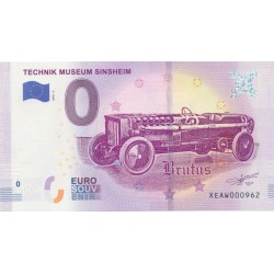 Billet 0€ - Allemagne - Technik museum sinsheim - 2018-2 - N°962