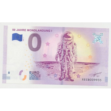 Billet 0€ - Allemagne - 50 jähre Mondlandung I - 2018-1 - N°9935