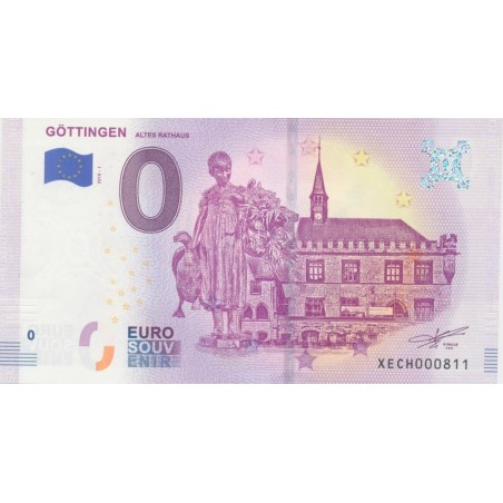 Billet 0€ - Allemagne - Gottingen - 2018-1 - N°811