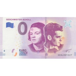 Billet 0€ - Allemagne - Geschwister Scholl - 2018-1 - N°1227