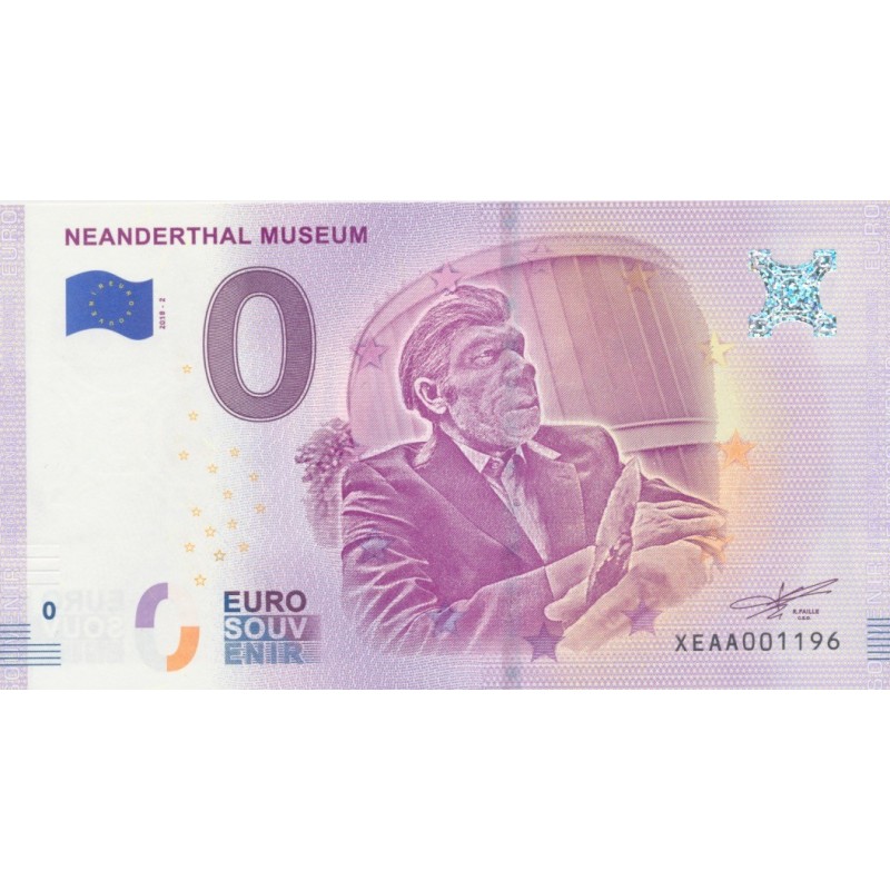 Billet 0€ - Allemagne - Neanderthal museum - 2018-2 - N°1196