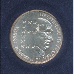 Coffret - 10 Francs Schuman - 1986 - argent Brillant universel 2