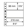 Feuilles billets Grande 3 Cases