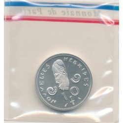 Piéfort - 10 Francs 1967 - Nouvelles-Hébrides - nickel - FDC 2