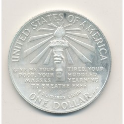 Etats-Unis - 1 Dollar Statue de la liberté - 1986 S - argent - SUP 2