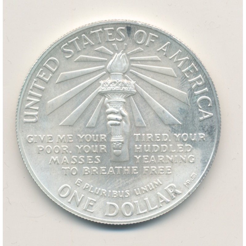 Etats-Unis - 1 Dollar Statue de la liberté - 1986 S - argent - SUP
