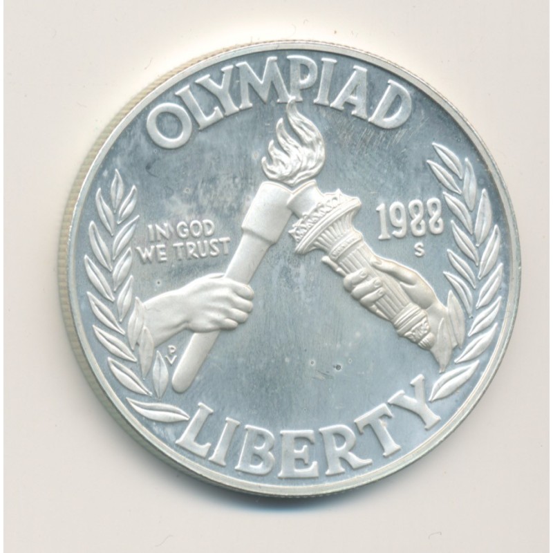 Etats-Unis - 1 Dollar 1988 - JO Séoul - SUP