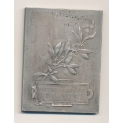 Plaquette - Offert par les compagnies PO Midi - bronze argenté - TTB+ 2