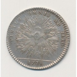 Jeton - Louis XV - Ordre de St esprit - 1728 2