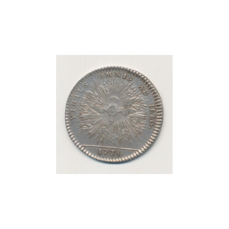 Jeton - Louis XV - Ordre de St esprit - 1728