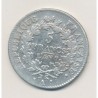 5 Francs Union et Force - AN 7 A Paris - TB/TB+