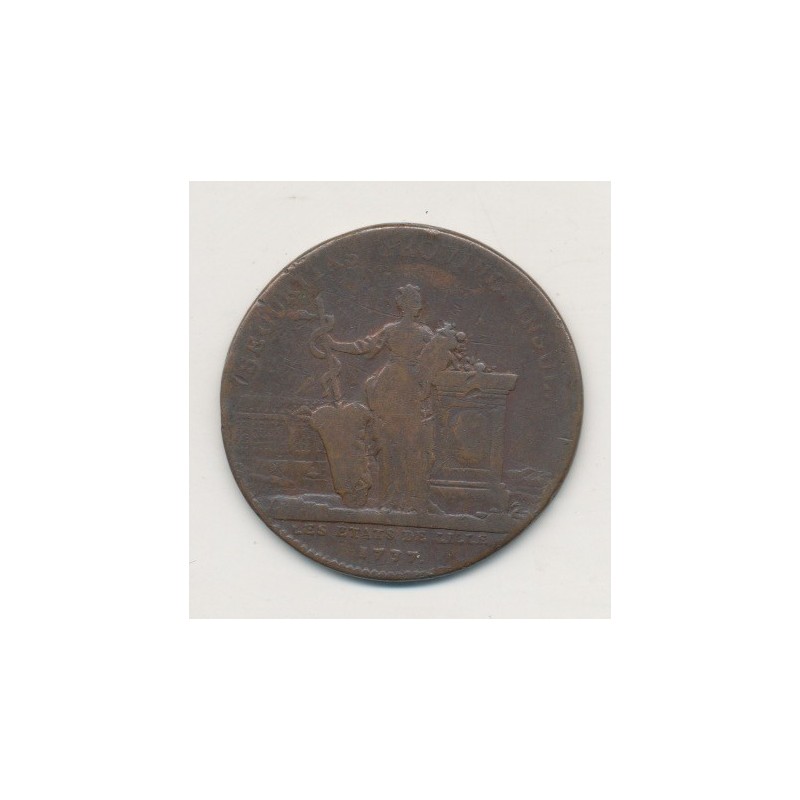 Jeton - Louis XV - État de Lille - 1737