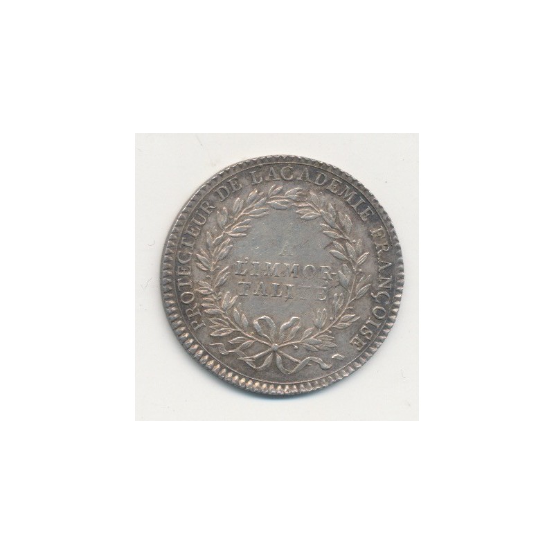 Jeton - Louis XV - Protecteur académie françoise