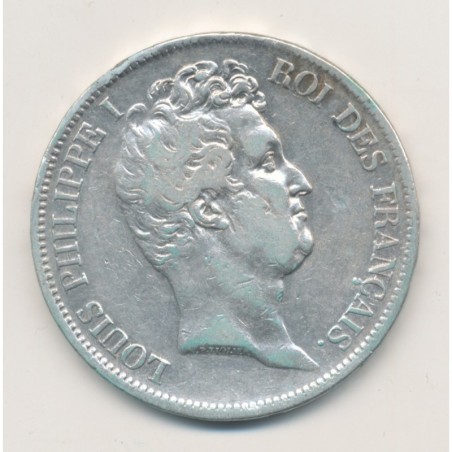 5 Francs Louis Philippe I - 1831 I Limoges - Tête nue - Tranche en creux - TB+