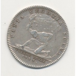 Jeton - Louis XV - Trésor royal - 1743 2