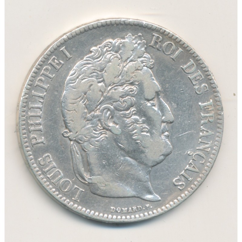 5 Francs Louis philippe I - 1840 B Rouen - TB+