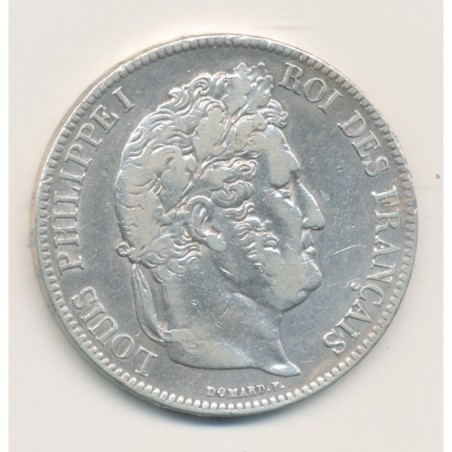 5 Francs Louis philippe I - 1840 B Rouen - TB+