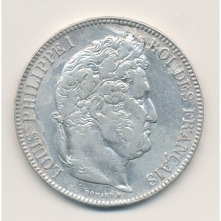 5 Francs Louis philippe I - 1843 W Lille - TB+