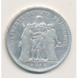5 Francs Hercule - 1848 K Bordeaux - TB+