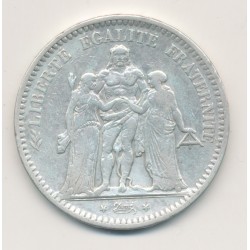 5 Francs hercule - 1849 K Bordeaux - TB/TB+