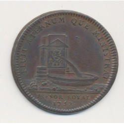 Jeton - Louis XV - Trésor royal - 1752 2
