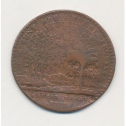 Jeton - Louis XV - Trésor royal - 1739 2