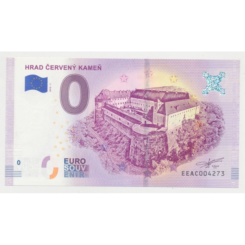 Billet 0€ - Slovaquie - Hrad cerveny kamen - 2018-1 - N°4273