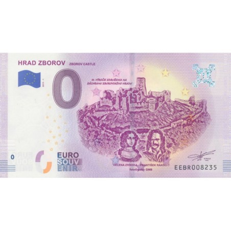 Billet 0€ - Slovaquie - hrad zborov - 2019-1 - N°8235