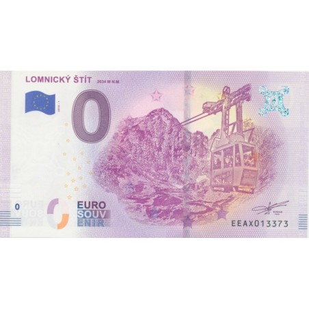 Billet 0€ - Slovaquie - lomnicky - 2018-1 - N°13373
