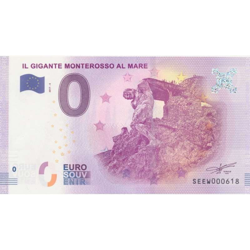 Billet 0€ - Italie - Il gigante monterosso al mare - 2017-4 - N°618
