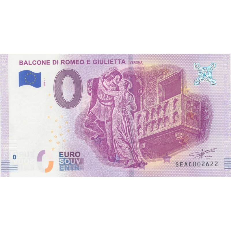Billet 0€ - Italie - Balcone di romeo e giulietta - 2018-1 - N°2622