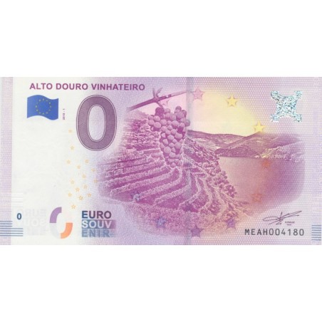 Billet 0€ - Portugal - Alto douro vinhateiro - 2018-1 - N°4180
