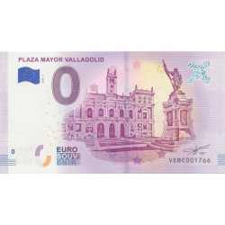 Billet 0€ - Espagne - Plaza mayor Valladolid - 2018-1 - N°1766