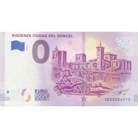 Billet 0€ - Espagne - Siguenza ciudad del doncel - 2019-1 - N°4515