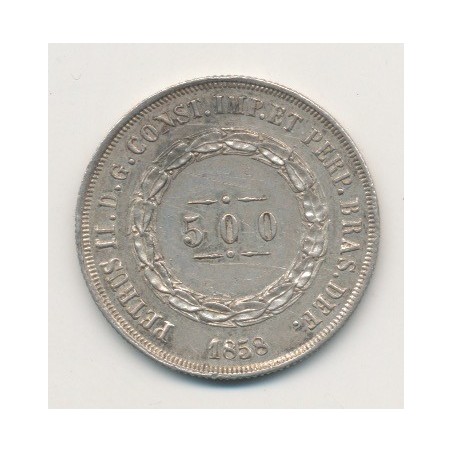 Brésil - 500 Reis - 1858