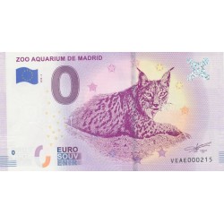 Billet 0€ - Espagne - Zoo aquarium de Madrid Lynx - 2018-3 - N°215