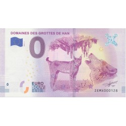 Billet 0€ - Belgique - Domaine des grottes de Han - 2018-2 - N°128