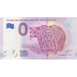 Billet 0€ - Finlande - Wild nature ours - 2018-1 - N°1021