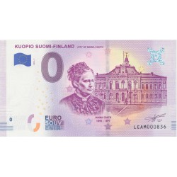Billet 0€ - Finlande - Kuopio City of minna canth - 2018-1 - N°836