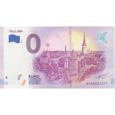 Billet 0€ - Estonie - Tallinn - 2018-1 - N°3377