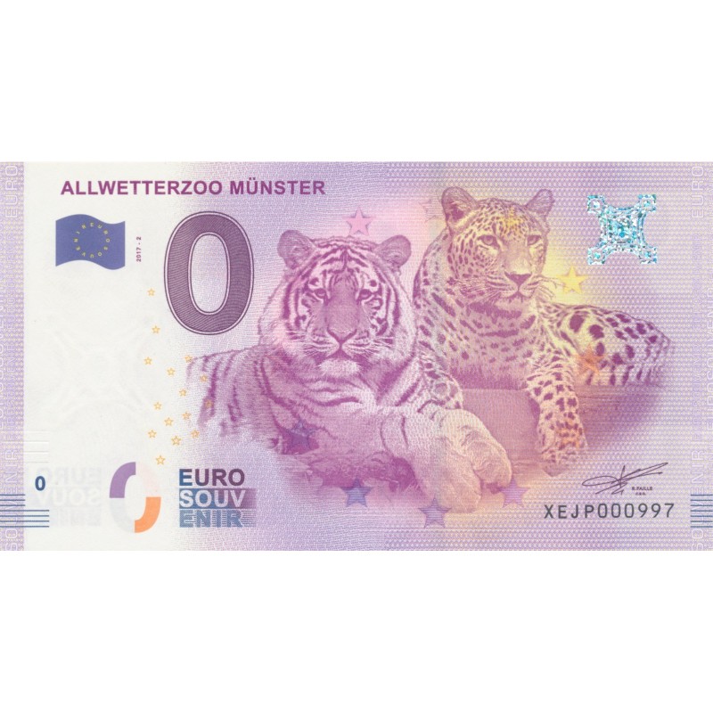 Billet 0€ - Allemagne - Allwetterzoo Munster - 2017-2 - N°997