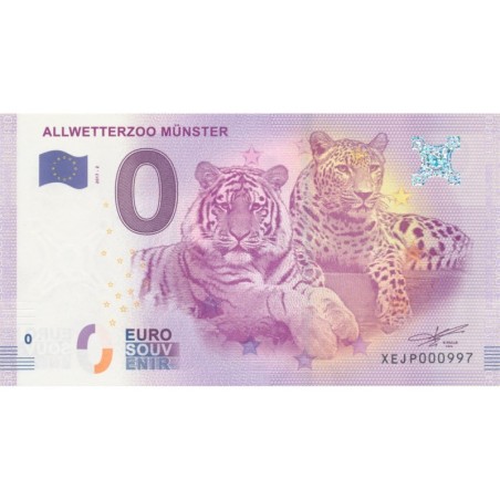 Billet 0€ - Allemagne - Allwetterzoo Munster - 2017-2 - N°997