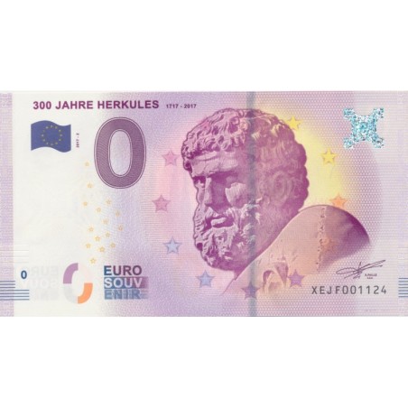 Billet 0€ - Allemagne - 300 Jahre Herkules - 2017-2 - N°1124