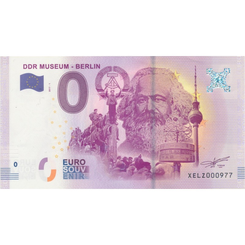 Billet 0€ - Allemagne - DDR Museum Berlin - 2017-1 - N°977