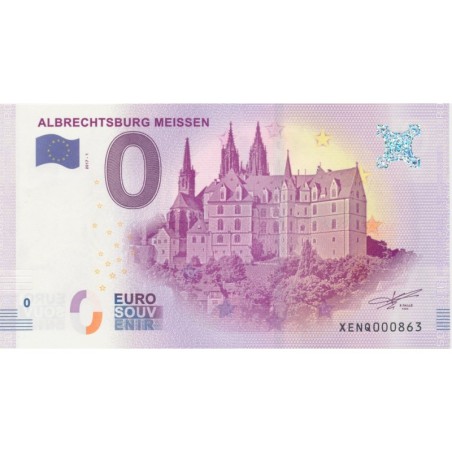 Billet 0€ - Allemagne - Albrechtsburg meissen - 2017-1 - N°863