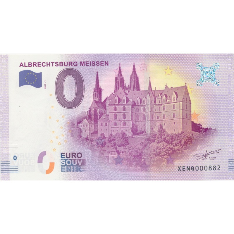 Billet 0€ - Allemagne - Albrechtsburg meissen - 2017-1 - N°882