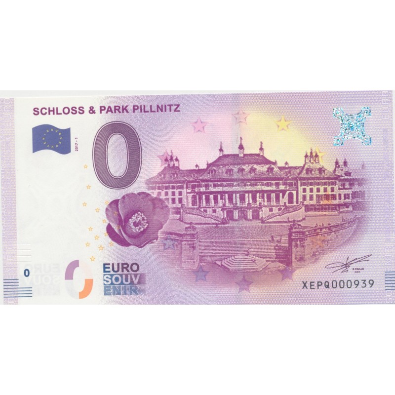 Billet 0€ - Allemagne - schloss et park pillnitz - 2017-1 - N°939